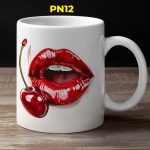 ماگ سفید سرامیکی درجه 1 با طرح فانتزی