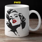 ماگ سفید سرامیکی درجه 1 با طرح فانتزی - تصویر 5