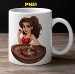 ماگ سفید سرامیکی درجه 1 با طرح فانتزی - تصویر 12