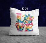 کوسن سفید سایز 35در35 (ساتن-مخمل) - تصویر 9