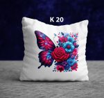 کوسن سفید سایز 35در35 (ساتن-مخمل) - تصویر 19